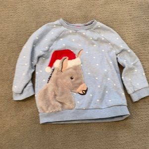 Mini Boden Donkey Sweatshirt